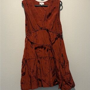Socialite Rust Mini Dress